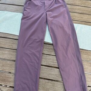 Athleta Mauve Straight Leg Joggers